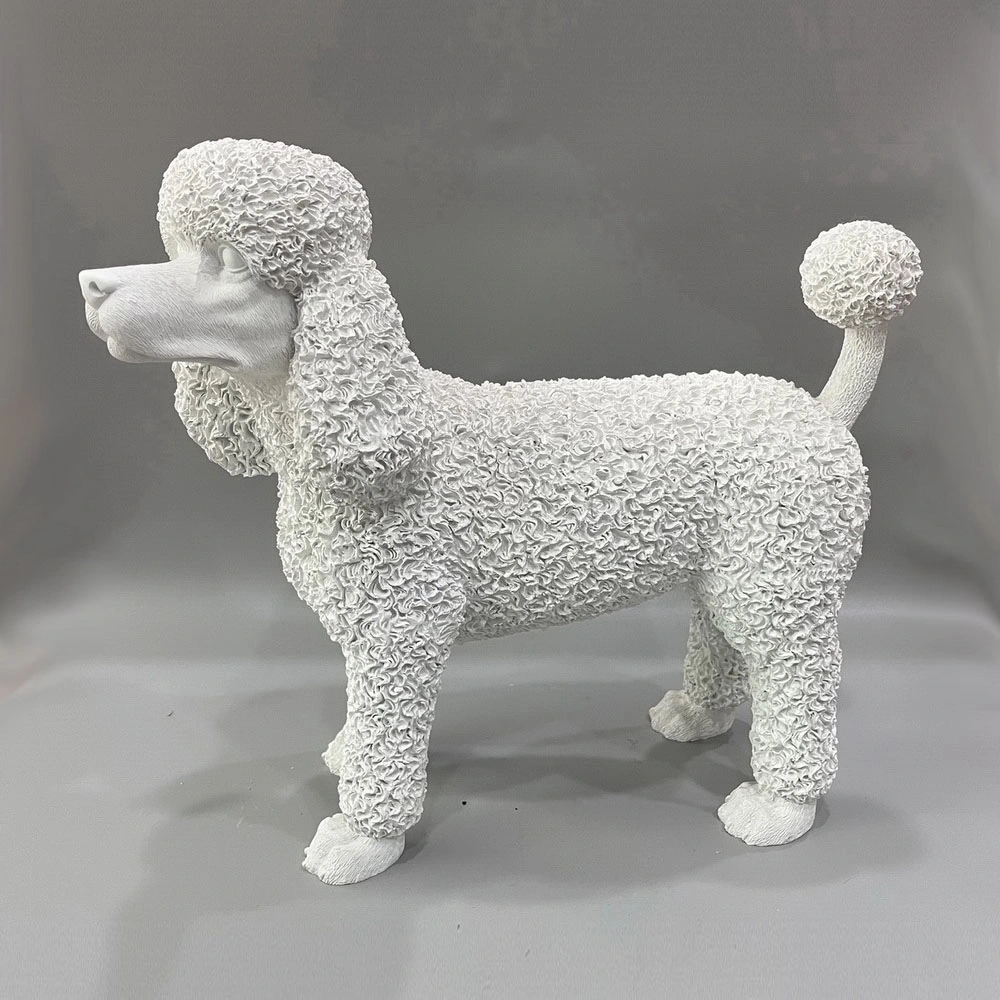 Wholesale Resin Animal Sculpture Decorative Dog Statue Outdoor Use