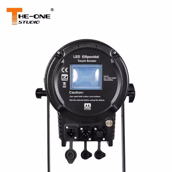 Projetor Gobo Iluminação de efeito de perfil LED sem ventoinha 300 W com zoom